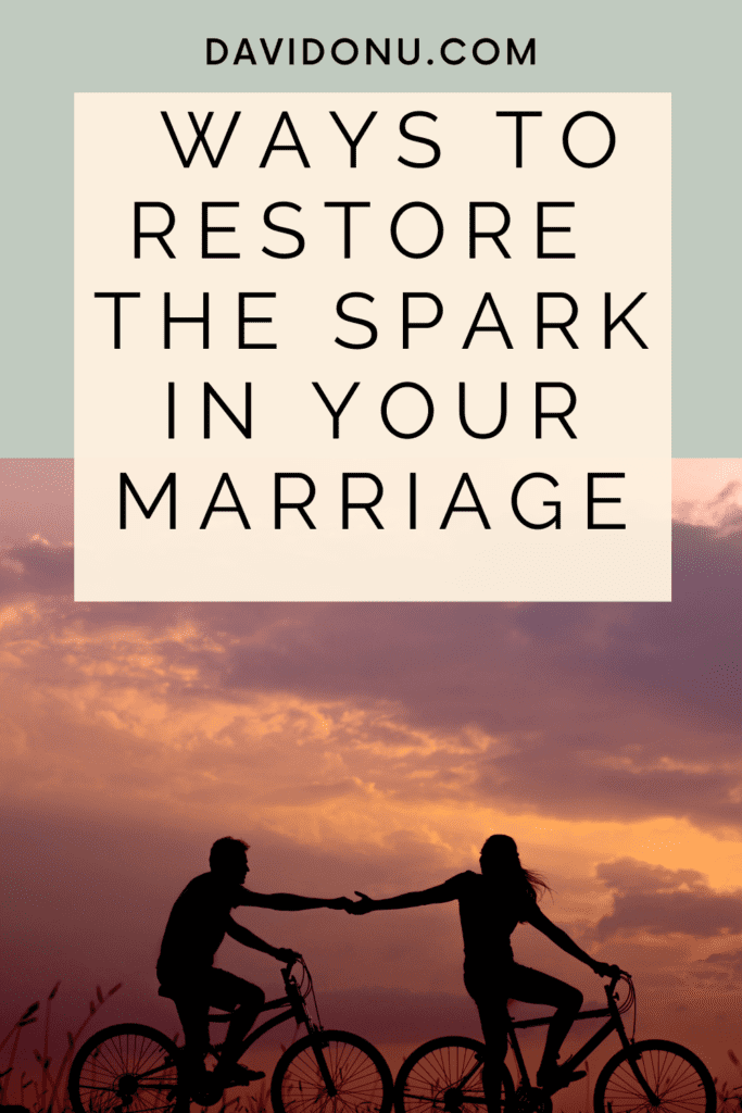 Pinterest pin of stages of marriage post