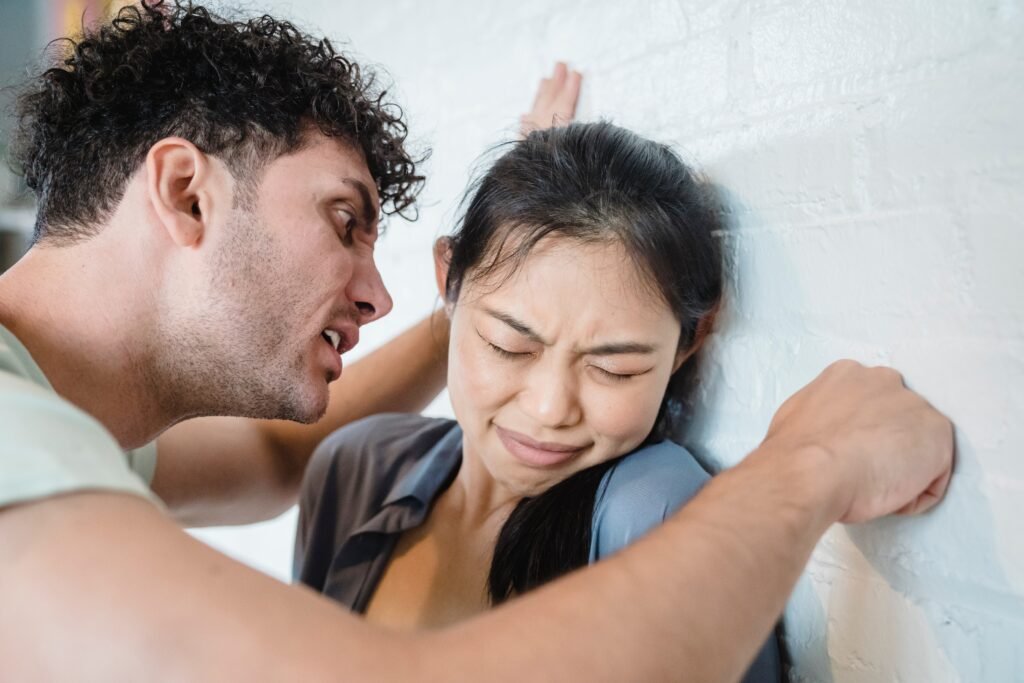 A couple is engaged in a fight as they disagree on ways of nurturing their relationship.
